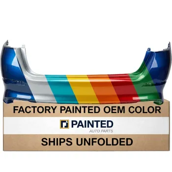 2014-2015 KIA OPTIMA Rear Bumper Without Sensor CAPA OEM# 866112T500 PL# KI1100182C