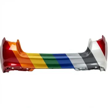 2016-2018 KIA OPTIMA Rear Bumper with Park Assist System CAPA OEM# 86610D5020 PL# KI1100205C