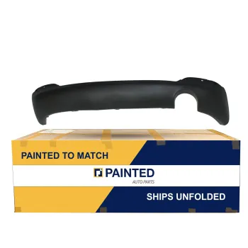 2014-2016 KIA FORTE SEDAN Rear Bumper Lower Valance Text with Exhaust Cutout CAPA OEM# 86695A7010 PL# KI1115105C