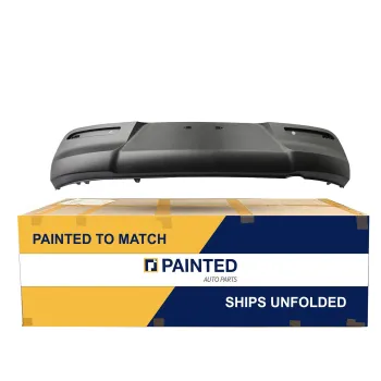 2018-2022 KIA RIO5 HATCHBACK Rear Bumper Lower Textured Black CAPA OEM 86650H9040 PL# KI1115118C