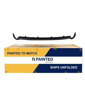 2014-2016 KIA SOUL Rear Bumper Lower Texture 2PC Type CAPA OEM# 86612B2100 PL# KI1115119C