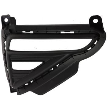 KIA FORTE SEDAN  REAR BUMPER INSERT LEFT (Driver Side) TXT-BLACK (FE) OEM# 86661M7000 2019-2021 PL# KI1138100