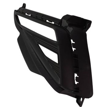 KIA FORTE SEDAN  REAR BUMPER INSERT RIGHT (Passenger Side) TXT-BLACK (FE) OEM# 86662M7000 2019-2021 PL# KI1139100