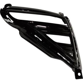 KIA FORTE SEDAN  REAR BUMPER INSERT RIGHT (Passenger Side) PTD-BLACK (EXC FE) OEM# 86662M7010 2019-2021 PL# KI1139101