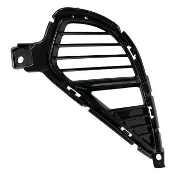 KIA FORTE SEDAN REAR BUMPER INSERT RIGHT (Passenger Side) GLOSS-BLACK (GT/GT LINE) OEM# 86664M7FA0 2022-2024 PL# KI1139104