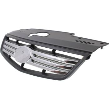 KIA RIO5 HATCHBACK GRILLE CHR/BLK (BAR TYPE) **CAPA** OEM# 863611G210 2006-2009 PL# KI1200129C