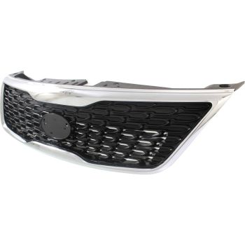 KIA SORENTO GRILLE ASSEMBLY CHR/BLK (LX/EX) **CAPA** OEM# 863501U500 2014-2015 PL# KI1200155C