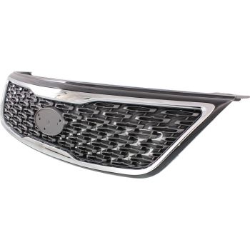 KIA SORENTO GRILLE ASSEMBLY CHR/GRAY (SX/LTD) **CAPA** OEM# 863501U700 2014-2015 PL# KI1200157C