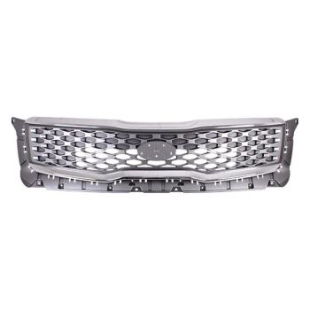 KIA TELLURIDE  GRILLE SILVER GRAY W/CHROME MLDG (LX) OEM# 86350S9000 2020-2021 PL# KI1200208