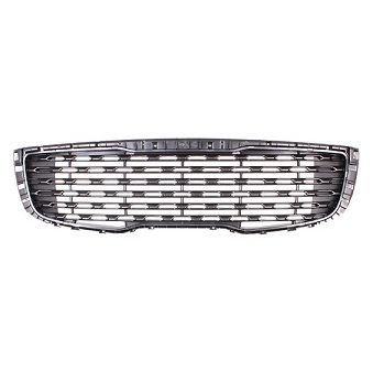 KIA SEDONA MINIVAN  GRILLE DK-GRAY (STD TYPE) **CAPA** OEM# 86352A9ND0 2019-2021 PL# KI1200216C