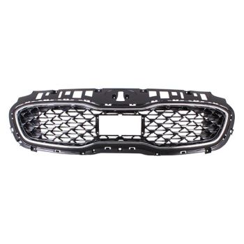 KIA SPORTAGE  GRILLE CHROME/BLACK (W/RADAR CRUISE) OEM# 86380D9LA0 2020-2022 PL# KI1200218