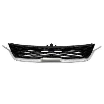 KIA SELTOS GRILLE BLACK W/SATIN-CHROME LOWER MLDG (S/EX/SX/NIGHTFALL) **CAPA** OEM#86350Q5320 2022-2023 PL# KI1200236C