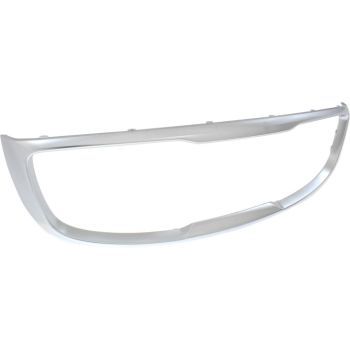 KIA SEDONA MINIVAN GRILLE SURROUND MOLDING SATIN-CHR **CAPA** OEM# 86351A9000 2015-2018 PL# KI1202100C