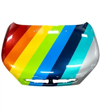 2001-2002 KIA RIO Hood OEM# 0K32A52310B PL# KI1230104