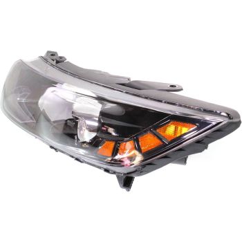 KIA OPTIMA HEAD LAMP ASSEMBLY LEFT (Driver Side) ( HALOGEN)(USA) **CAPA* OEM# 921014C000 2012-2013 PL# KI2502157C