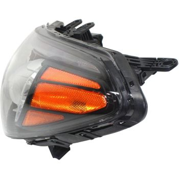 KIA FORTE SEDAN HEAD LAMP ASSY LEFT (Driver Side) (HALOGEN)(W/ LED)(TO 10-17-14) OEM# 92101A7210 2014-2015 PL# KI2502171