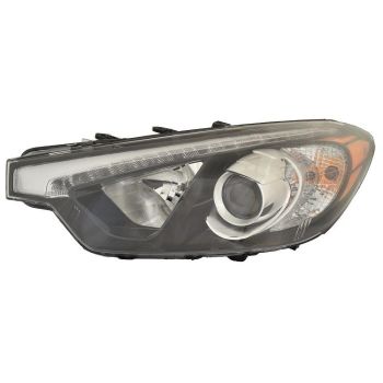 KIA FORTE5 HATCHBACK HEAD LAMP ASSY LEFT (Driver Side) (HID)(TO 10-17-14)**CAPA** OEM#92101A7220 2014-2015 PL# KI2502172C