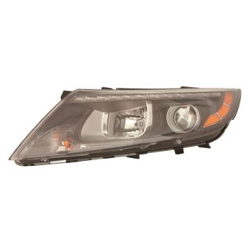 KIA OPTIMA HYBRID HEAD LAMP ASSY LEFT (Driver Side) (HALOGEN)(W/LED POSITION LAMP) **CAPA** OEM# 921014U620 2014-2016 PL# KI2502188C