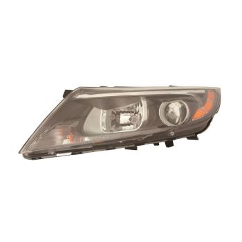KIA OPTIMA HYBRID HEAD LAMP ASSY LEFT (Driver Side) (HALOGEN)(WO/LED POSITION LAMP) **CAPA** OEM# 921014U600 2014-2016 PL# KI2502189C