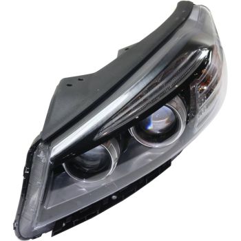 KIA SORENTO  HEAD LAMP ASSY LEFT (Driver Side) (HID)(WO/ADAPTIVE) OEM# 92101C6110 2016-2018 PL# KI2502193