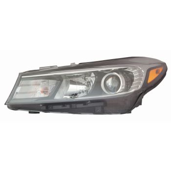 KIA FORTE5 HATCHBACK HEAD LAMP ASSY LEFT (Driver Side) (HALOGEN)(W/LED POSITION LAMP)**CAPA** OEM# 92101B0710 2017-2018 PL# KI2502207C