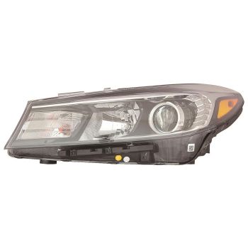 KIA FORTE SEDAN HEAD LAMP ASSY LEFT (Driver Side) (XENON)(WO/ADAPTIVE)**CAPA** OEM# 92101B0721 2017-2018 PL# KI2502215C