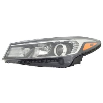 KIA FORTE5 HATCHBACK HEAD LAMP ASSY LEFT (Driver Side) (HALGEN)(W/LED POSITION LAMP)(LX/EX)(KOREA) **CAPA** OEM# 92101A7710 2017-2018 PL# KI2502217C