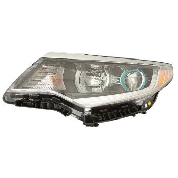 KIA OPTIMA HYBRID  HEAD LAMP ASSY LEFT (Driver Side) (HALOGEN)(WO/DRL) OEM# 92101A8060 2017-2020 PL# KI2502219
