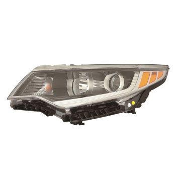 KIA OPTIMA HEAD LAMP ASSY LEFT (Driver Side) (Driver Side) (HALOGEN)(KOREA) OEM#92101D4140 2016-2018 PL# KI2502222