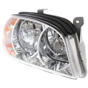 KIA SPECTRA (Old Style/W/ 1.8L)  HEAD LAMP ASSY RIGHT (Passenger Side) (4DR SD) OEM#0K2NB51030B 2002-2004 PL# KI2503111