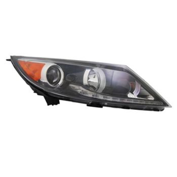 KIA SPORTAGE  HEAD LAMP ASSY RIGHT (Passenger Side) (HALOGEN)(W/ LED) OEM# 921023W150 2011-2012 PL# KI2503149