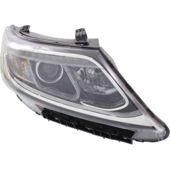 KIA SORENTO HEAD LAMP ASSEMBLY RIGHT (Passenger Side) (HALOGEN)(EX/SX)(W/ LED) **CAPA** OEM# 921021U600 2014-2015 PL# KI2503165C
