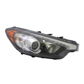 KIA FORTE KOUP COUPE HEAD LAMP ASSY RIGHT (Passenger Side) (HID)(TO 10-17-14) OEM# 92102A7220 2014-2015 PL# KI2503172