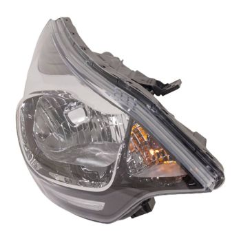 KIA RIO SEDAN HEAD LAMP ASSEMBLY RIGHT (Passenger Side) (W/LED POSITION LAMP) OEM# 921021W110 2012-2017 PL# KI2503179