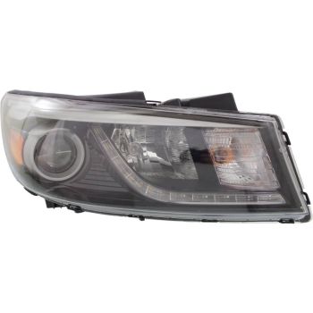 KIA SEDONA MINIVAN  HEAD LAMP ASSY RIGHT (Passenger Side) (HALOGEN)(W/JEWEL LED) SX/SXL/LTD OEM#92102A9130 2015-2018 PL# KI2503182