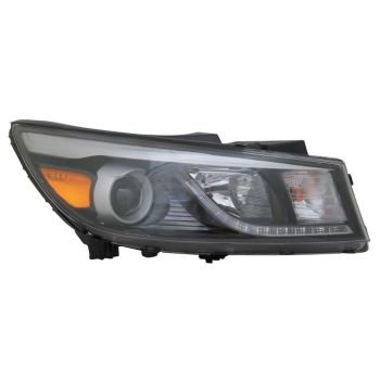 KIA SEDONA MINIVAN HEAD LAMP ASSY RIGHT (Passenger Side) (HALOGEN)(W/JEWEL LED) SX/SXL/LTD **NSF** OEM#92102A9130 2015-2018 PL# KI2503182N