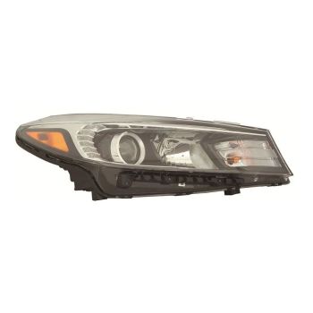 KIA FORTE5 HATCHBACK HEAD LAMP ASSY RIGHT (Passenger Side) (HALGEN)(W/LED POSITION LAMP)(LX/EX)(KOREA) **CAPA** OEM# 92102A7710 2017-2018 PL# KI2503217C