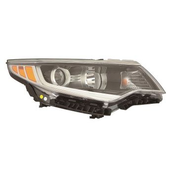 KIA OPTIMA HEAD LAMP ASSY RIGHT (Passenger Side) (HALOGEN)(KOREA) **CAPA** OEM#92102D4140 2016-2018 PL# KI2503222C