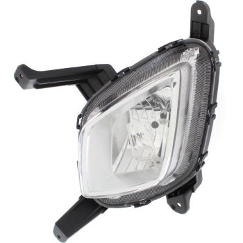 KIA SORENTO FOG LAMP ASSEMBLY LEFT (Driver Side) (BULB TYPE)(SX)**CAPA** OEM# 92201C6100 2016-2018 PL# KI2592138C