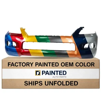 2008-2011 LEXUS LX 570 Front Bumper w Washer wo Sensor CAPA OEM# 521196A905 PL# LX1000179C