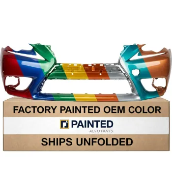 2014-2016 LEXUS IS 250 350 200t 300 Sedan Front Bumper Without Washer With Sensors Excluding F Sport CAPA OEM# 521195E913 PL# LX1000263C