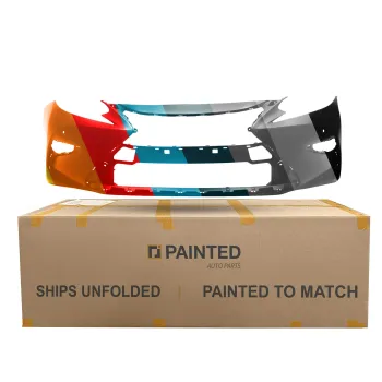 LEXUS ES 350 FRONT BUMPER COVER PRIMED (W/ SENSOR)(JAPAN BUILT)**CAPA** OEM#521193T910 2016-2018 PL# LX1000312C