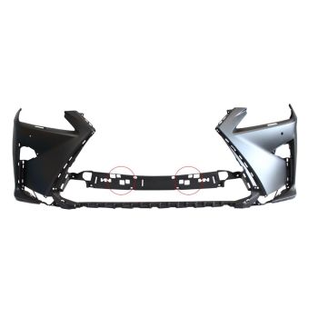 LEXUS RX 350/350L  FRONT BUMPER COVER PRIMED (W/WASHER)(W/SENSOR)(RX350L)(JAPAN)**CAPA** OEM#521194D938 2018-2019 PL# LX1000318C