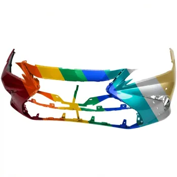 2019-2024 LEXUS ES 250/350 Front Bumper with Sensor and F Sport without Tow CAPA OEM 521190X950 PL# LX1000359C