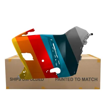 LEXUS UX 200  FRONT BUMPER COVER PRIMED LEFT (Driver Side) (WO/WASHER)(W/SENSOR)(WO/F SPORT) **CAPA** OEM#5211376902 2019-2022 PL# LX1016104C