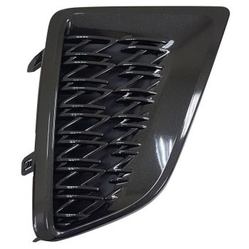 LEXUS RX 450h/450hL FRONT BUMPER OUTR GRILLE RIGHT (Passenger Side) PTD-BLACK (F-SPORT) OEM#531270E060 2020-2022 PL# LX1039145