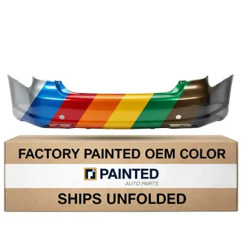 2007-2009 LEXUS LS 460 Rear Bumper PRM OEM 521595Replacement PL# LX1100132