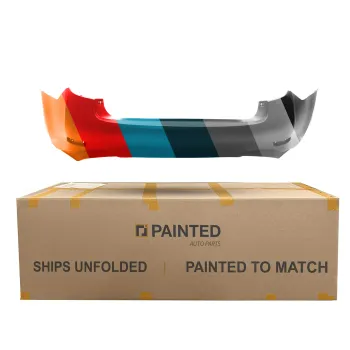 LEXUS ES 350 REAR BUMPER COVER PRIMED (WO/SENSOR)**CAPA** OEM#521590A904 2016-2018 PL# LX1100188C