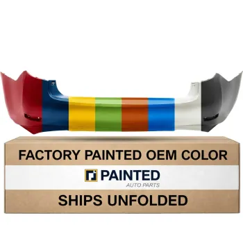 2016-2018 LEXUS ES 350 Rear Bumper Without Sensor CAPA OEM# 521590A904 PL# LX1100188C
