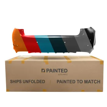 LEXUS ES 350 REAR BUMPER COVER PARTIAL PRIMED (W/SENSOR; USA BUILT) OEM#521590A905 2016-2018 PL# LX1100197